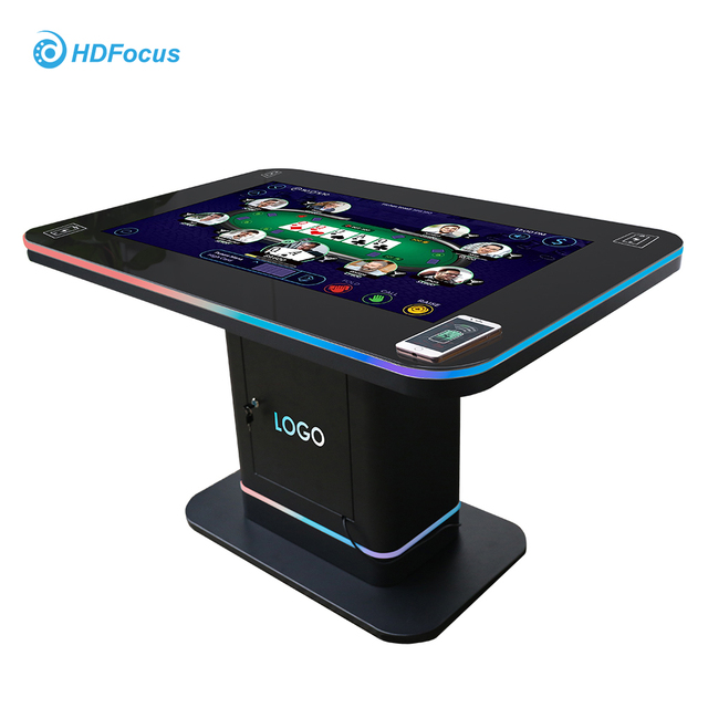 Restaurant Desk Pc Lcd Interactive Multi-Touch Smart Game Coffee Table