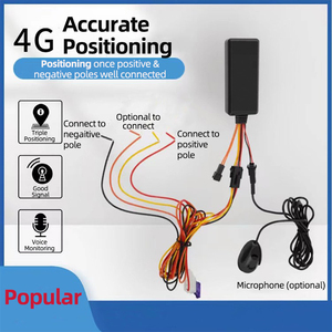 Keenchip Xe Giá Rẻ Theo Dõi Và Động Cơ Cắt Thiết Bị Theo Dõi GPS Thiết Bị Cho Xe Máy 4G 8 Có Dây Mini GPS Tracker - Product Image 2