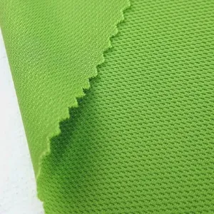 Tessuti in tessuto in maglia traspirante in poliestere maglia occhio di uccello maglia T Shirt tessuto per felpa Sport Garm