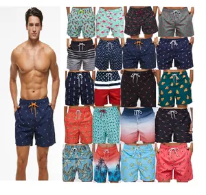 Modell Männer Bade bekleidung Männer Beach wear Schwimmen Strand Shorts Bad Shorts für Männer de Verano