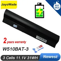 Batterie d'ordinateur portable d'usine 31WH W510BAT-3 pour CLEVO W510LU W510S W515LU Series Notebook 6-87-W510S 6-87-W510S-4292 6-87-W510S-42F2