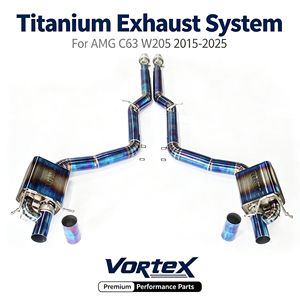 Sistema de Escape Valvetronic de Aleación de Titanio Vortex para Benz C63 AMG W205 2015-2025, Kit de Reemplazo Directo OEM - Product Image 1