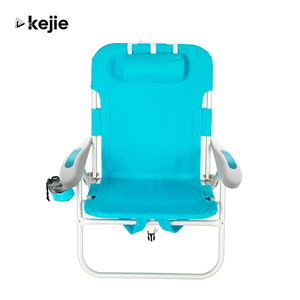 Kejie Portable Backpack Aluminum Folding Moon Chair Modern Style Outdoor Furniture for <b>Beach</b> Camping - Product Image 1