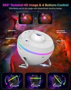 Nouveau projecteur de galaxie 13 en 1 HD planétarium étoile projecteur minuterie dynamique météore et rvb effets d'éclairage enfants adultes chambre décor - Product Image 2