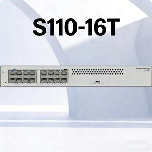 สวิตช์อีเธอร์เน็ต Hua Wei S110-16T 16 พอร์ต 10/100/1000BASE-T พร้อม SNMP รับประกัน 1 ปี ความจุ 32 Gbps ใช้พลังงานไฟฟ้ากระแสสลับ - Product Image 1