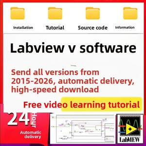 ซอฟต์แวร์ <span class=keywords><strong>LabVIEW</strong></span> 2016/2017/2018/2019/2020/2021/2024/2025 สำหรับการศึกษาและการอ้างอิง มาพร้อมกับวิดีโอสอน - Product Image 2