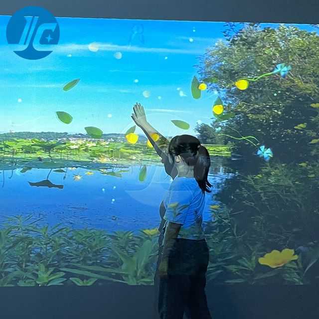3D Immersive Restaurant Projection Mapping Interactive Projector Interactive Technology