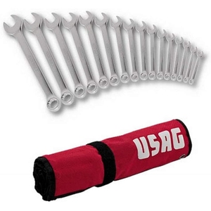 USAG 285 J/B16 Jeu de 16 clés combinées dans un sac à outils en nylon Busta Avvolgibile - Product Image 1