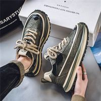 Nouvelles chaussures de travail respirantes pour hommes, chaussures décontractées à plateforme tendance, antidérapantes, style marche, chaussures décontractées de haute qualité, directement de l'usine