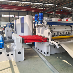 Tự động dây chuyền sản xuất tấm kim loại và san lấp mặt bằng cắt dây chuyền sản xuất để chiều dài dòng mở rộng thẳng - Product Image 4