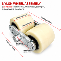 Pièces détachées OEM pour transpalette manuel : unité de pompe hydraulique, roue en nylon PU, ensemble de poignée, kit de réparation pour transpalette