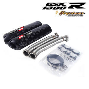 Silencieux de tuyau d'échappement de moto pour Suzuki <span class=keywords><strong>Hayabusa</strong></span> GSXR1300 <span class=keywords><strong>GSX</strong></span> R1300 <span class=keywords><strong>GSX</strong></span> R <span class=keywords><strong>1300</strong></span> - Product Image 2