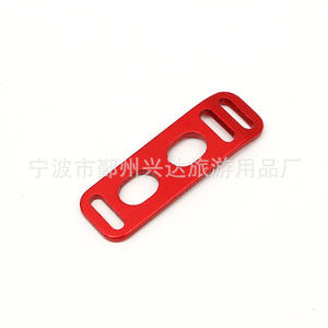 Placa de sujeción de aluminio Ningbo Xingda para tiendas de campaña, 3 y 5 orificios, accesorios fijos para camping al aire libre, aleación ligera - Product Image 4