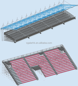 Asientos para Estadios de Fútbol al Aire Libre, Gradas para Canchas de Fútbol, Bancos con Andamios, Sillas para Gradas, Asientos para Tribunas de Estadios - Product Image 1
