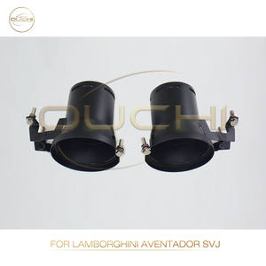 Puntas de Escape Negras para Lamborghini <span class=keywords><strong>Aventador</strong></span> <span class=keywords><strong>SVJ</strong></span>, Puntas de Acero Inoxidable, Piezas de Rendimiento Automotriz, Tubos de Escape - Product Image 6