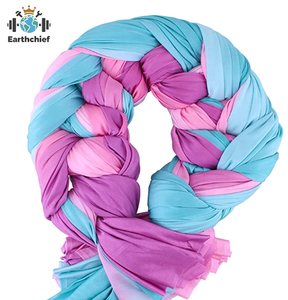 Soies aériennes Ombre 9 Yards/8,2 m, tissus aériens teints par nouage pour le yoga <span class=keywords><strong>aérien</strong></span>, l'acrobatie aérienne et les arts du <span class=keywords><strong>cirque</strong></span> - Product Image 5