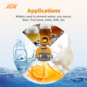 Dn50/2inch SS316L chủ đề kết nối vệ sinh loại điện từ đo lưu lượng cho chất lỏng cho sữa/uống nước OEM hỗ trợ - Product Image 5