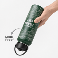 Bouteille d'eau de sport en acier inoxydable avec une capacité de 32 oz, bouteille d'eau réutilisable pour la salle de sport, l'entraînement, la course à pied et les voyages