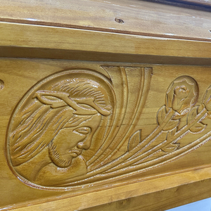 Cassa Funebre Americana/Europea in Legno di Paulownia, Bara per Funerali Biodegradabile, Costruzione Durevole, <span class=keywords><strong>Dimensioni</strong></span> Personalizzabili - Product Image 5