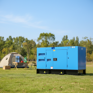 เครื่องกำเนิดไฟฟ้าอัจฉริยะแบบเงียบ 50/60Hz กำลังไฟ 100kva 125kva 130kva 140kva พร้อมระบบสตาร์ทเครื่องยนต์ - Product Image 5
