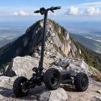 Trottinette électrique tout-terrain pliable MIA 11 pouces à 4 roues, avec corps inclinable, véhicule électrique 4x4 haute vitesse, directement de l'usine