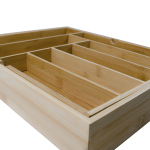 WDF Expandable Utensil Cutlery Tray Silverware <strong>Kitchen</strong> <strong>Drawer</strong> <strong>Organiser</strong> Cutlery for <strong>Kitchen</strong> - Product Image 4