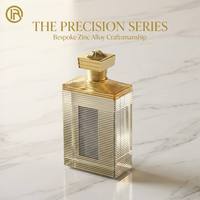 Tapón Geométrico Multicapa de Zamac para Botellas de Perfume y Vino, Antiderrames, Antirrobo, Pulido de Precisión, Fabricación OEM ODM Personalizada