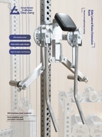 Rack d'extension latérale en acier inoxydable 304 pour exercices d'épaules et de bras, équipement de musculation pour salle de sport à domicile DQ277