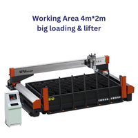 Machine de découpe automatique de granit 3D à 5 axes CNC APW avec moteur Siemens