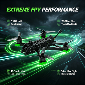2.4G ELRS FPV Enlazado para Exteriores Quad Nazgul Evoque F5X V2 Versión Analógica GPS con Motor Completo, Cámara y ESC - Piezas de Vuelo - Product Image 2