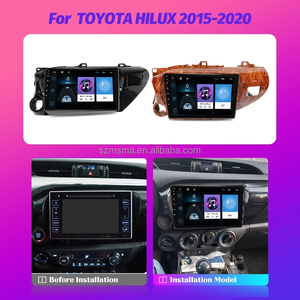 Reproductor Multimedia de DVD para Automóvil Android de 10.1 Pulgadas para <span class=keywords><strong>Toyota</strong></span> <span class=keywords><strong>Hilux</strong></span> 2015-2020 con WIFI, GPS, Radio, Pantalla Táctil de 8 Núcleos - Product Image 4