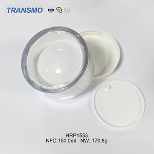 Vente en gros de flacons de lotion pour maquillage de 150 ml, contenants vides avec logo personnalisé, bouchon en plastique pour pots de soin de la peau, gommage, tonique, cosmétiques - Product Image 5