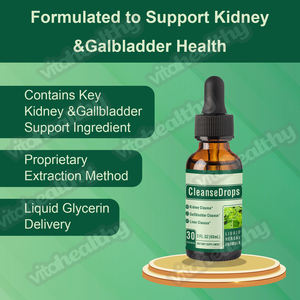 Vitahealthy OEM ODM Marque Privée Gouttes Nettoyantes Végétaliennes pour <span class=keywords><strong>le</strong></span> <span class=keywords><strong>Foie</strong></span> et les Reins, Complément Liquide à Base de Plantes pour Hommes et Femmes - Product Image 6