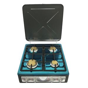 Appareils de <span class=keywords><strong>cuisson</strong></span>, table de <span class=keywords><strong>cuisson</strong></span> à 4 brûleurs, autres plaques de <span class=keywords><strong>cuisson</strong></span> à <span class=keywords><strong>gaz</strong></span> <span class=keywords><strong>avec</strong></span> <span class=keywords><strong>grille</strong></span> en <span class=keywords><strong>fonte</strong></span> - Product Image 2