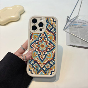 Tùy Chỉnh Bất Kỳ Hình Ảnh Cổ Điển Ma-rốc Gạch Mô Hình Trường Hợp Điện Thoại Cho Iphone 17 16 15 Nghệ Thuật Chống Sốc Bảo Vệ Điện Thoại Di Động Bìa - Product Image 4