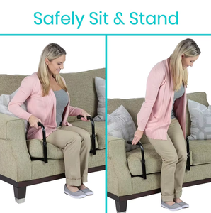Barandillas de Cama para Adultos Mayores, Barra de Apoyo Ajustable en Altura para Ancianos, Barra de Seguridad para Cama con Agarradera Lateral - Product Image 3