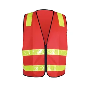 安全背心定制标志高可见度反光建筑工作袋反光安全背心