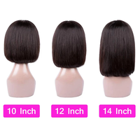 Cabello Humano Brasileño Remy de Alta Densidad (180%) para Peluca con Frente de Encaje, Largo y Transparente, Precio de Fábrica al por Mayor