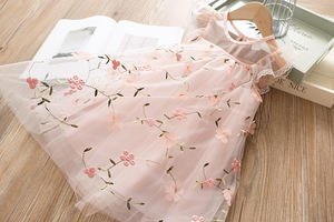 Vestido de Tutú para Bebé Niña con Flores, Vestido de Princesa para Fiesta de Verano, Ropa para Bebés y Niños Pequeños, Vestido para Recién Nacidos, Ropa para Niños - Product Image 3