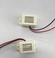 Buzzer mécanique solaire anti-parasites de 23 mm 450 Hz carré pour extérieur 1,2 1,5 3V 6V 9V 12V, répulsif contre les rats, fil de plomb, alarme de sécurité active
