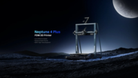 Imprimante 3D FDM Elegoo Neptune 4 Plus, format large 320 mm³, impression rapide 500 mm/s, firmware Klipper, extrudeur à entraînement direct double engrenage