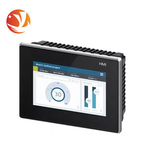 หน้าจอสัมผัสแบบใหม่แกะกล่อง SIEMENS 6AV2128-3GB06-0AX1 อุปกรณ์เชื่อมต่อระหว่างมนุษย์และเครื่องจักร แผงควบคุม PLC แบบตั้งโปรแกรมได้ 16 I/O 110V - Product Image 1