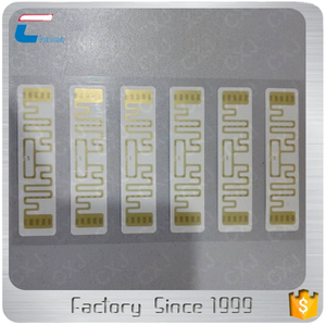 สติกเกอร์ป้ายแท็ก RFID แบบเปียก ISO14443A HF 13.56MHz UHF 860-960MHz - Product Image 2