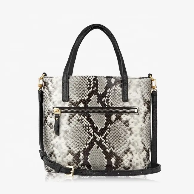 Sac à main python personnalisé, petit fourre-tout chic pour dames, sacs à bandoulière pour filles, fabrication artisanale