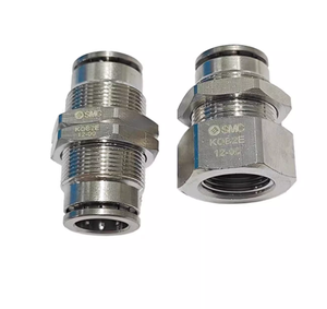 Adaptador de rosca neumática con conexión rápida recta de 6 mm, genuino SMC KQB2E06 - 03 - Product Image 3