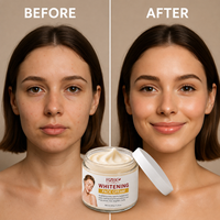 Private Label Vitamine C Whitening Cream OEM Donkere Vlekken Verwijderaar Anti-Aging Verlichtende Lotion voor Skincare Merken
