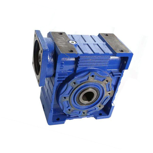 Aluminum <b>Worm</b> Transmission Speed Reducer Gearbox Industrial NMRV110 for Farm Machinery Industries ODM Customization Supported - Product Image 3