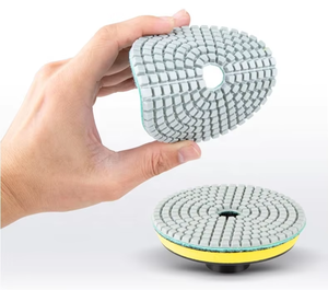 Prezzo a buon mercato alta efficienza di lavorazione 4 pollici levigatura pastiglie bagnato diamante lucidatura Pad per marmo granito - Product Image 2