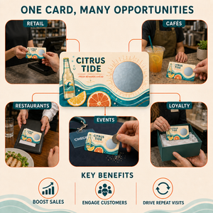 บัตรขูดรางวัลสำหรับโปรโมชั่นร้านค้าปลีกแบบกำหนดเองจำนวนมาก พิมพ์สีเต็มรูปแบบ ขายส่ง บัตรขูดรางวัลสำหรับช้อปปิ้ง ขูดเพื่อรับรางวัล - Product Image 6