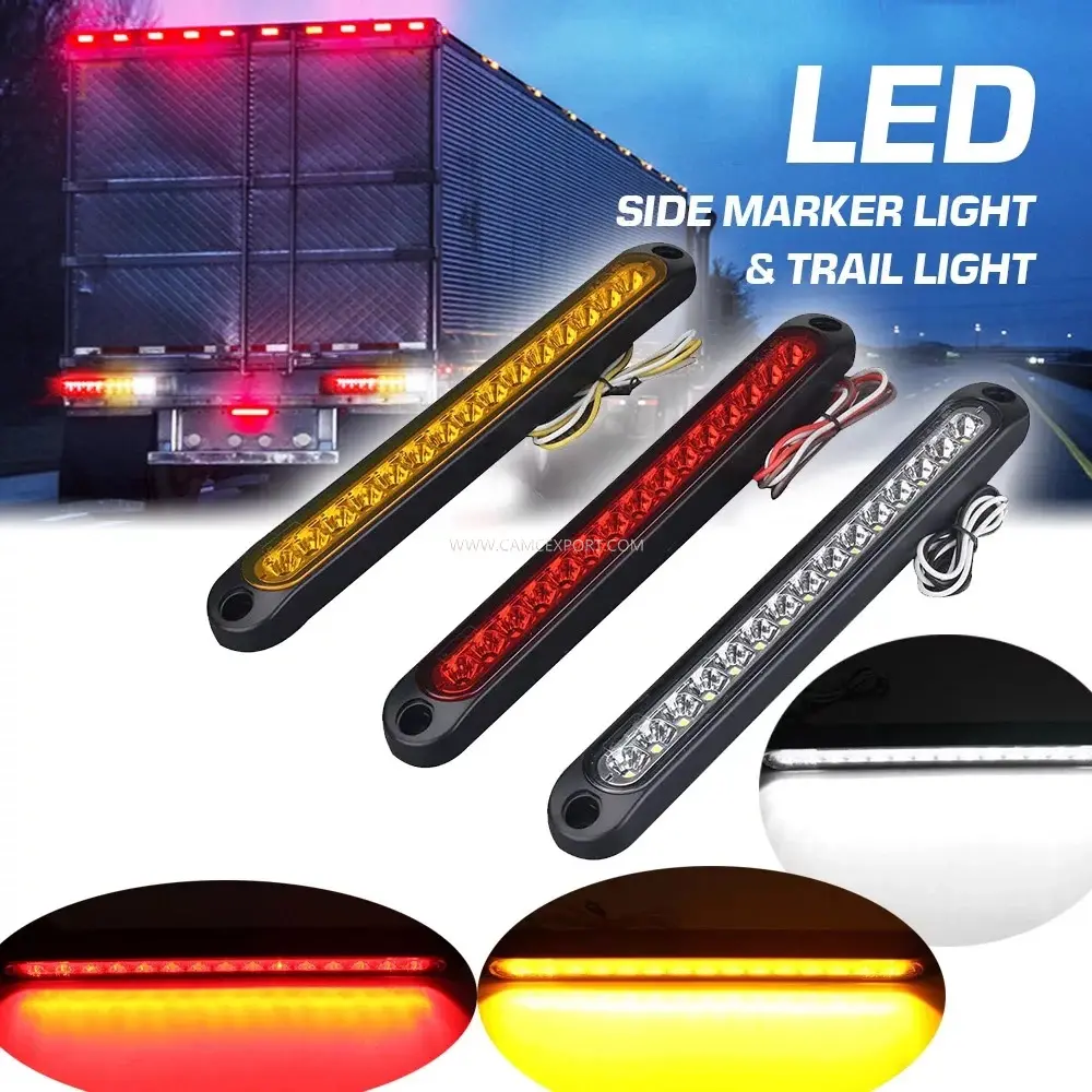 12/24V voiture remorque camion LED feu stop haut feu arrière direction étanche bande lumineuse modifiée